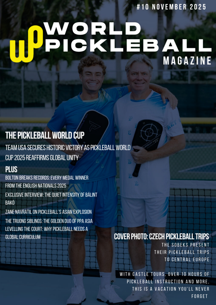 World Pickleball Magazine Issue #10: November 2025 cover