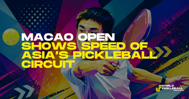 Macao Open pickleball tournament