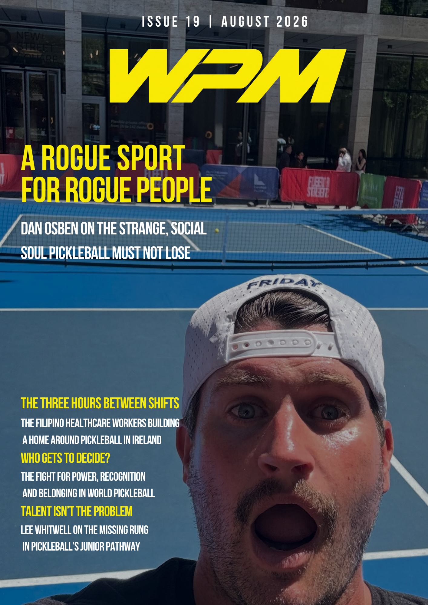 World Pickleball Magazine Issue #19: August 2026 cover