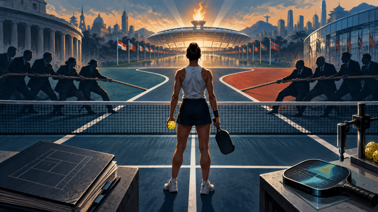 GPF Olympic pickleball pathway